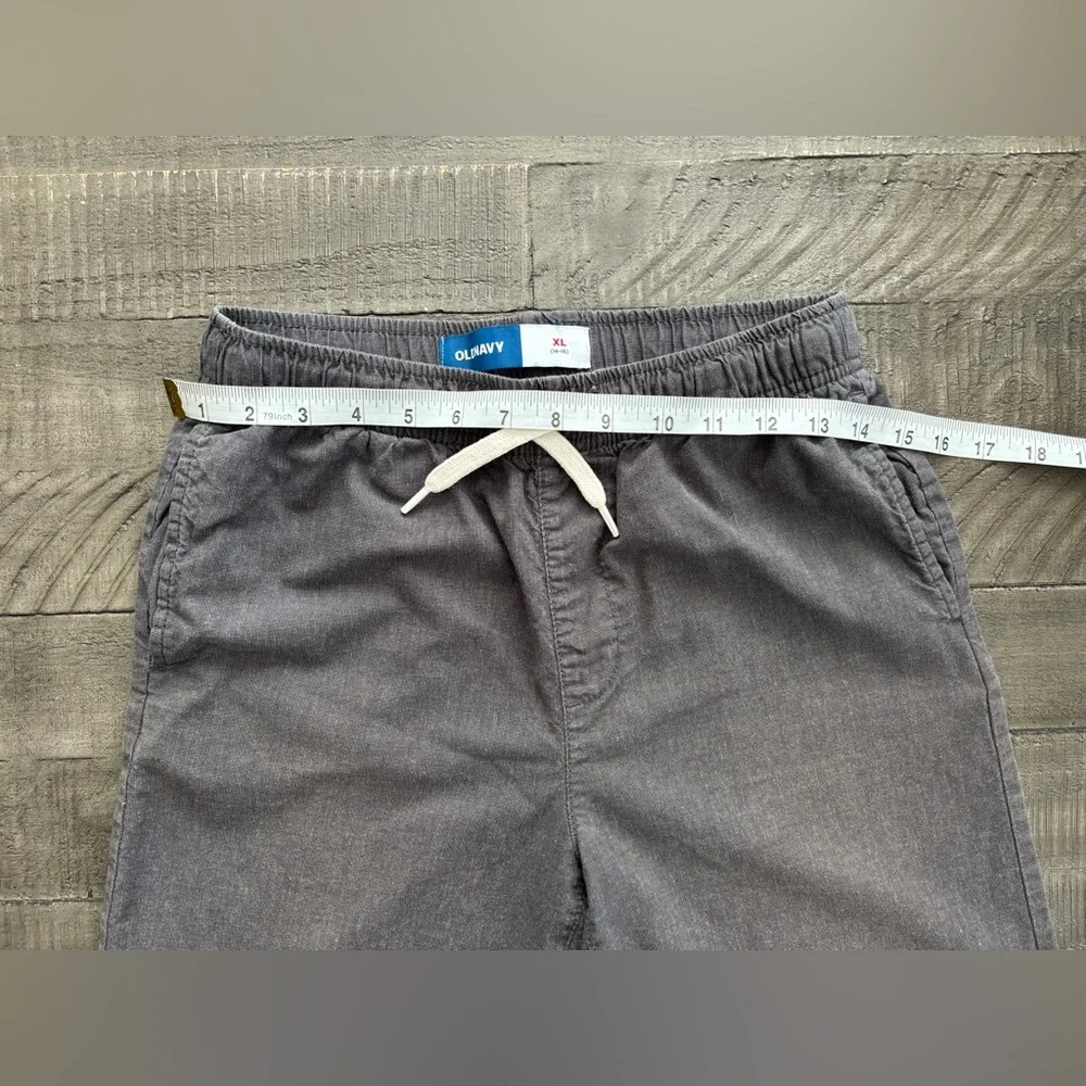 Old Navy Gray Drawstring Shorts Size 14-16